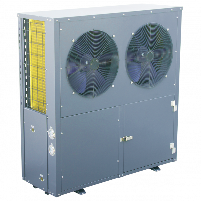 20kW with 80 ℃ high temp water outlet , sidedischarge fan； air source