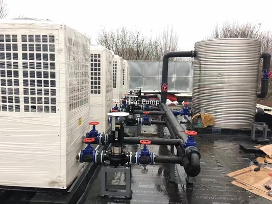 81.2 KW EVI low temperature air source heat pump