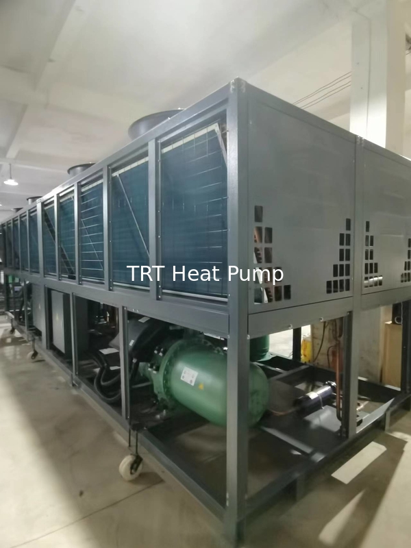 360kW heat pump chiller, heat pump chiller, air source heat pump chiller,Air Cooled Screw Heat Pump