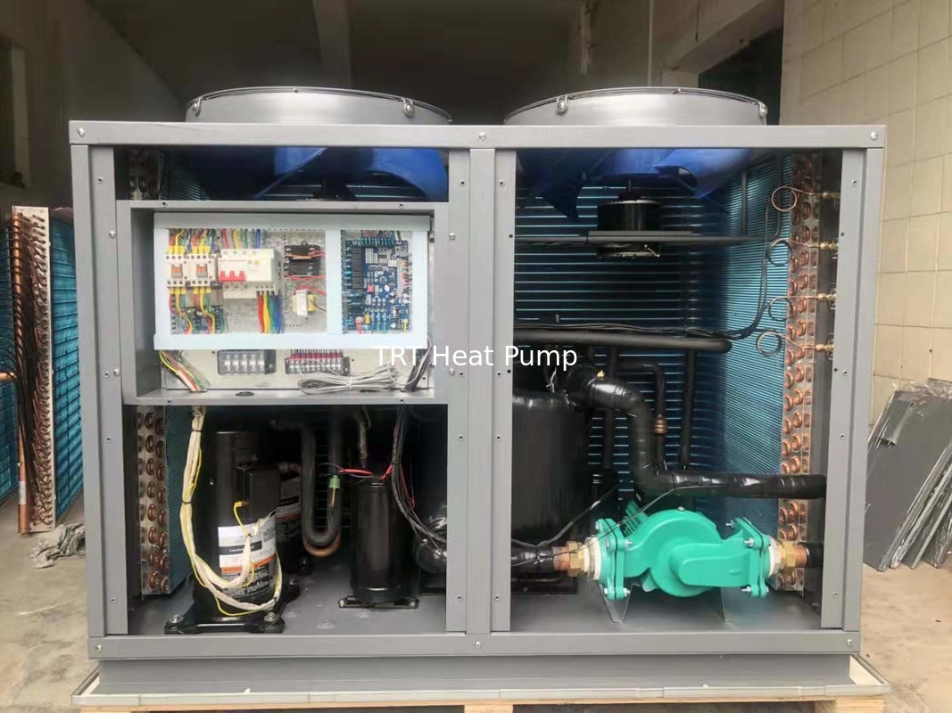 built-in water pump;38kW air source heat pump water heater