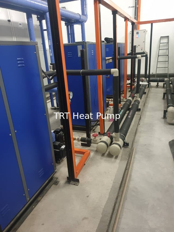 3 units  45 kW water to water heat pumps