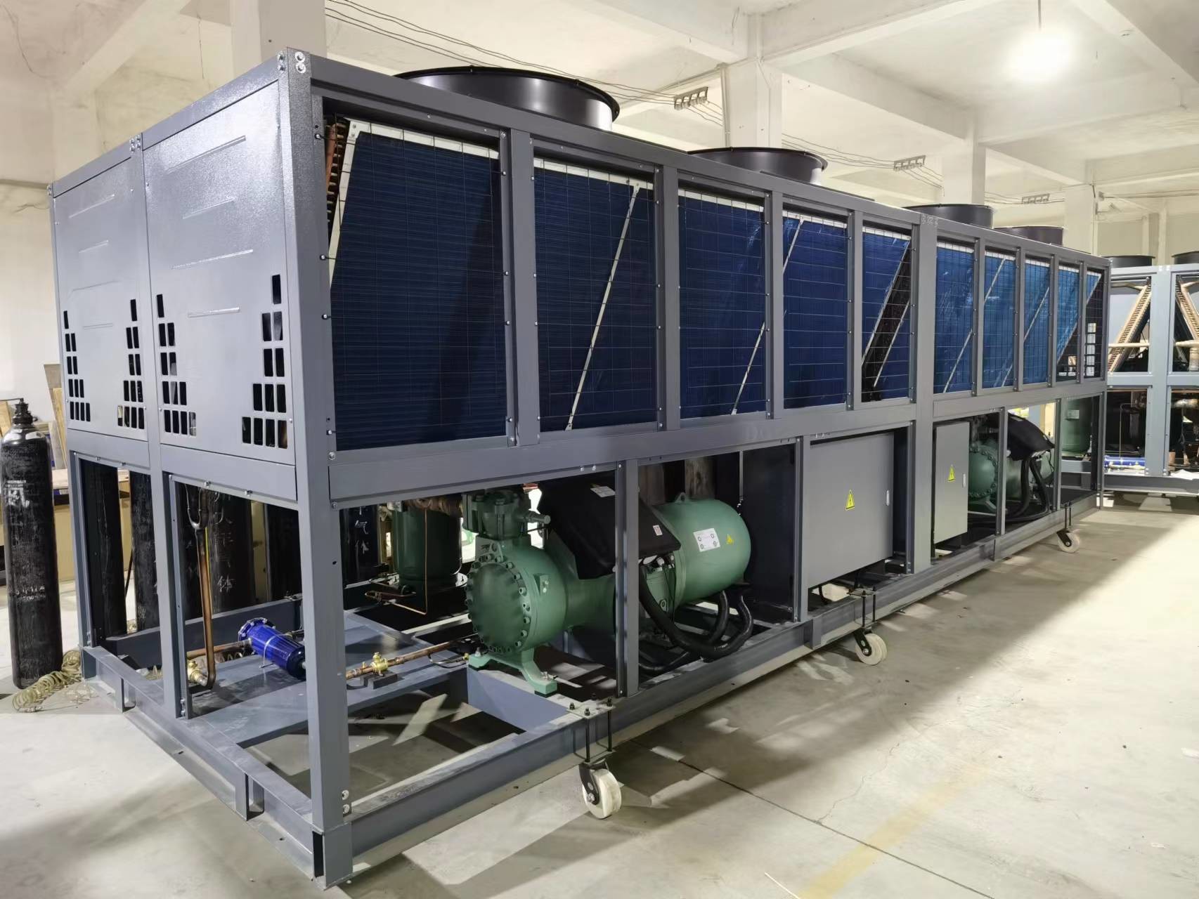 360kW heat pump chiller, heat pump chiller, air source heat pump